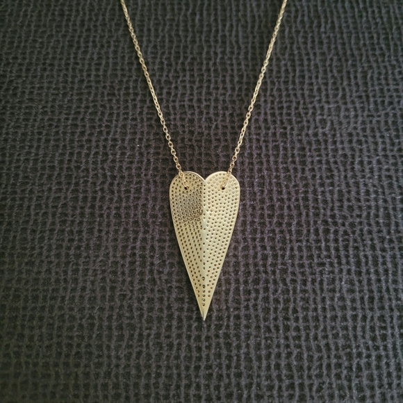 Mary Louise Designs Elongated Heart❤ Slider Pendant Necklace - Picture 4 of 16